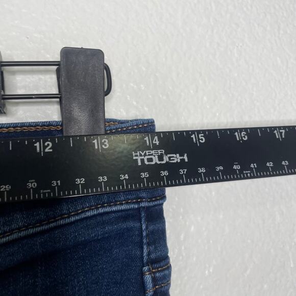 Express Womens Jeans Size 4 Perfect Ankle Legging High Rise Denim Blue - Picture 6 of 16